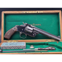 Catalogue Magasin COFFRET GASTINNE RENETTE REVOLVER SMITH & WESSON N°3 Modèle SINGLE ACTION CALIBRE 44 RUSSIAN - FRANCE XIXè {PR