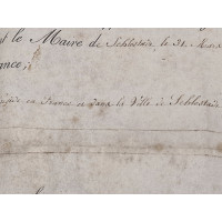 Souvenirs Historiques CADRE EN VERRE    LETTRE ANOBLISSEMENT ETRANGER   CACHET DE CIRE CHARLES X  1824-1830 FRANCE XIXè {PRODUCT