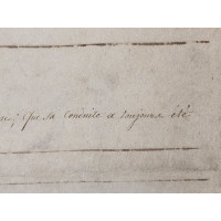 Souvenirs Historiques CADRE EN VERRE    LETTRE ANOBLISSEMENT ETRANGER   CACHET DE CIRE CHARLES X  1824-1830 FRANCE XIXè {PRODUCT