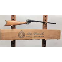 Armes Catégorie B REVOLVER CARABINE SINGLE ACTION MOD 1873 BUCKHORN Neuve   par UBERTI AMERICAN CARABINE 18 POUCES CAL. 44/40 - 
