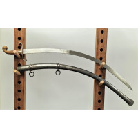 Armes Blanches SABRE DE CAVALERIE A L'ORIENTAL  GARDE en ARGENT par   DUC à PARIS  LAME KLINGENTHAL 1809 / 1811 - FRANCE PREMIER