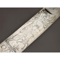 Armes Blanches SABRE D'UN OFFICIER DES HUSSARDS EVOLUTION DU MODELE REGLEMENTAIRE DE 1752 PROCHE DU MODELE 1776 - FRANCE ANCIEN 