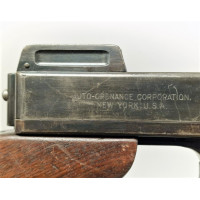 Armes Neutralisées  RARE  PM THOMPSON  Pistolet Mitrailleur  MODEL 1921 monomatricule  NEUTRA DECO UE 2022 CULASSE MOBILE TOMMY 