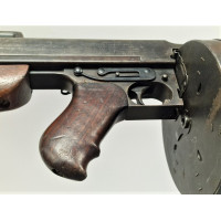 Armes Neutralisées  RARE  PM THOMPSON  Pistolet Mitrailleur  MODEL 1921 monomatricule  NEUTRA DECO UE 2022 CULASSE MOBILE TOMMY 