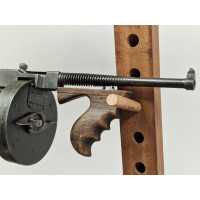 Armes Neutralisées  RARE  PM THOMPSON  Pistolet Mitrailleur  MODEL 1921 monomatricule  NEUTRA DECO UE 2022 CULASSE MOBILE TOMMY 