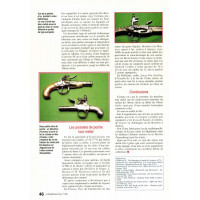 Catalogue Magasin PISTOLET DE POCHE par MOUTHON à ANNECY  OFFICIER DE MARINE en LAITON à Percussion 1800 - France CONSULAT PREMI