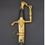 SABRE DE LUXE SIGNÉ BOUTET A VERSAILLES D'OFFICIERS SUPERIEURS EN TENUE A CHEVAL - FRANCE CONSULAT 1801