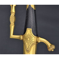 Armes Blanches SABRE DE LUXE SIGNÉ BOUTET A VERSAILLES D'OFFICIERS SUPERIEURS EN TENUE A CHEVAL - FRANCE CONSULAT 1801 {PRODUCT_