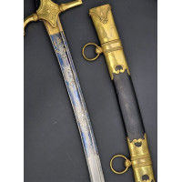 Armes Blanches SABRE DE LUXE SIGNÉ BOUTET A VERSAILLES D'OFFICIERS SUPERIEURS EN TENUE A CHEVAL - FRANCE CONSULAT 1801 {PRODUCT_