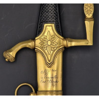 Armes Blanches SABRE DE LUXE SIGNÉ BOUTET A VERSAILLES D'OFFICIERS SUPERIEURS EN TENUE A CHEVAL - FRANCE CONSULAT 1801 {PRODUCT_