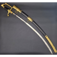 Armes Blanches SABRE DE LUXE SIGNÉ BOUTET A VERSAILLES D'OFFICIERS SUPERIEURS EN TENUE A CHEVAL - FRANCE CONSULAT 1801 {PRODUCT_