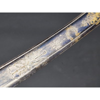 Armes Blanches SABRE DE LUXE SIGNÉ BOUTET A VERSAILLES D'OFFICIERS SUPERIEURS EN TENUE A CHEVAL - FRANCE CONSULAT 1801 {PRODUCT_
