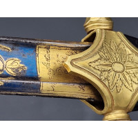 Armes Blanches SABRE DE LUXE SIGNÉ BOUTET A VERSAILLES D'OFFICIERS SUPERIEURS EN TENUE A CHEVAL - FRANCE CONSULAT 1801 {PRODUCT_