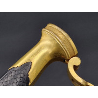 Armes Blanches SABRE DE LUXE SIGNÉ BOUTET A VERSAILLES D'OFFICIERS SUPERIEURS EN TENUE A CHEVAL - FRANCE CONSULAT 1801 {PRODUCT_