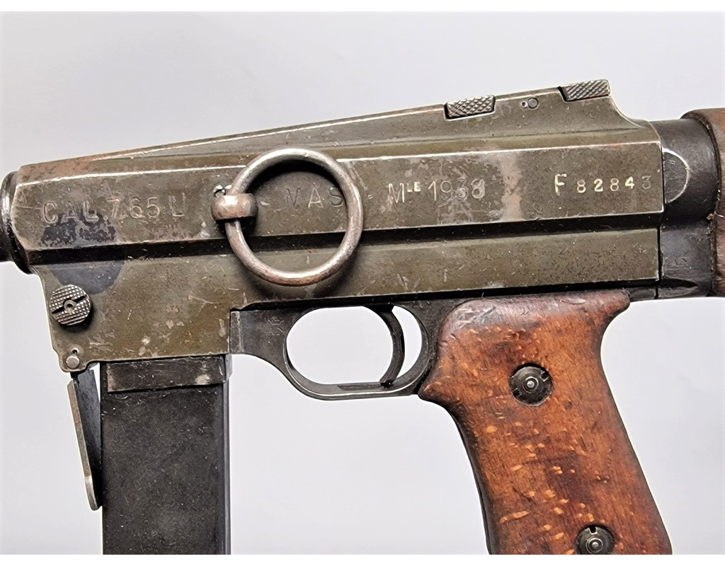 WW2 MAQUIS PM MAS 38 PISTOLET MITRAILLEUR PM MAS38 MAS 1938 NEURA D... Sous catégorie Reglo