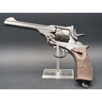 Armes de Poing REVOLVER  SEMI AUTOMATIQUE  WEBLEY FOSBERY  D'OFFICIER  P.WEBLEY & SON LONDON   MODELE 1902 Calibre 455  -  GB XX