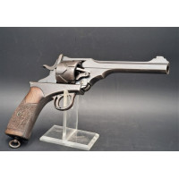 Armes de Poing REVOLVER  SEMI AUTOMATIQUE  WEBLEY FOSBERY  D'OFFICIER  P.WEBLEY & SON LONDON   MODELE 1902 Calibre 455  -  GB XX