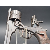 Armes de Poing REVOLVER  SEMI AUTOMATIQUE  WEBLEY FOSBERY  D'OFFICIER  P.WEBLEY & SON LONDON   MODELE 1902 Calibre 455  -  GB XX