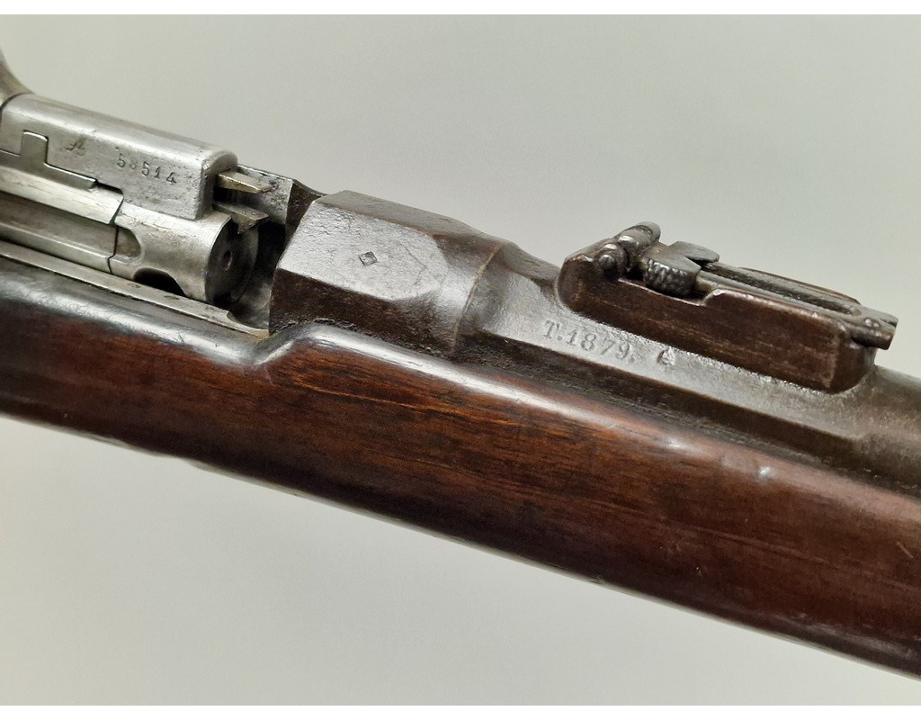 Armes Longues MOUSQUETON D ARTILLERIE GRAS MODELE 1874 M80 MANUFACTURE DE TULLE 1879  -  France IIIè République {PRODUCT_REFEREN