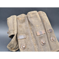 Militaria PORTE CHARGEUR  MACHINE PISTOLE MP38 u MP40 WEHRMACHT en TOILE - WW2 ALLEMAGNE {PRODUCT_REFERENCE} - 4