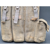 Militaria PORTE CHARGEUR  MACHINE PISTOLE MP38 u MP40 WEHRMACHT en TOILE - WW2 ALLEMAGNE {PRODUCT_REFERENCE} - 3
