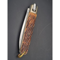 Coutellerie & Divers MANUFRANCE COUTEAU de CHASSE AUTOMATIQUE ANCIEN  ANNEE 70  COMME NEUF {PRODUCT_REFERENCE} - 1