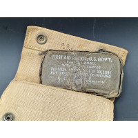 Militaria US WW1 1917  POCHETTE PANSEMENT PREMIER SECOUR  FIRST AID PACKET {PRODUCT_REFERENCE} - 4
