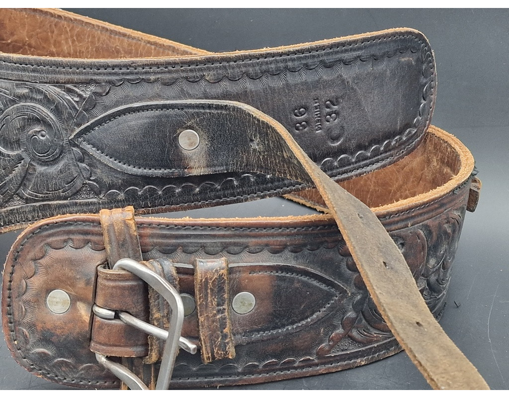 Militaria HOSTER CUIR  MEXICAIN  COLT SAA  1873 SINGLE ACTION ARMY {PRODUCT_REFERENCE} - 3