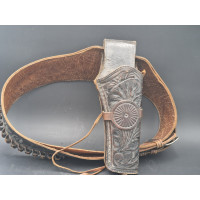 Militaria HOSTER CUIR  MEXICAIN  COLT SAA  1873 SINGLE ACTION ARMY {PRODUCT_REFERENCE} - 8