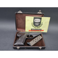 Catalogue Magasin PISTOLET MAUSER HSC DOUBLE ACTION  CALIBRE 7.65 BROWNING  EN COFFRET MAUSER  - ALLEMAGNE XXè {PRODUCT_REFERENC