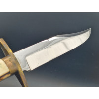 Coutellerie BOWIE KNIFE HUNTING COUTEAU VENTURE H.M SLATER SHEFFIELD USA XIXè {PRODUCT_REFERENCE} - 3