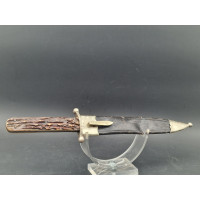 Coutellerie COUTEAU BOWIE KNIFE GERMANY WEYERSBERG IRMAOS vERS 1860 CIVIL WAR USA XIXè {PRODUCT_REFERENCE} - 1