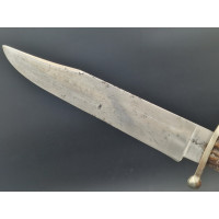 Coutellerie COUTEAU BOWIE KNIFE GERMANY WEYERSBERG IRMAOS vERS 1860 CIVIL WAR USA XIXè {PRODUCT_REFERENCE} - 10