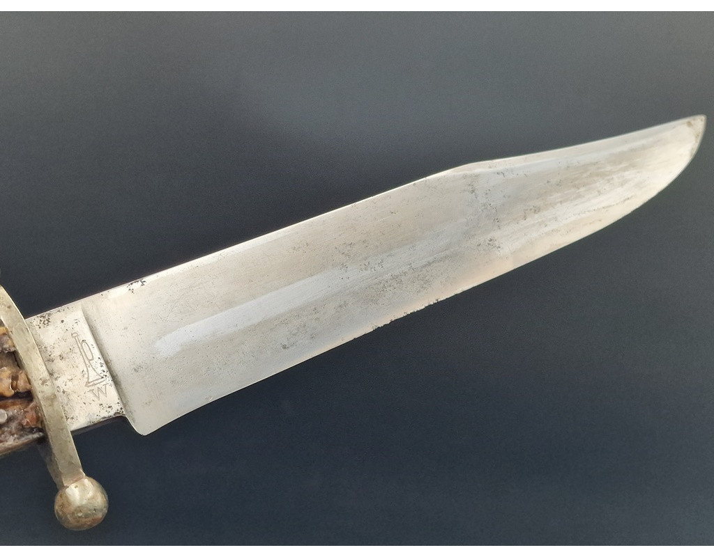 Coutellerie & Divers COUTEAU BOWIE KNIFE GERMANY WEYERSBERG IRMAOS vERS 1860 CIVIL WAR USA XIXè {PRODUCT_REFERENCE} - 13