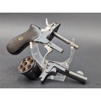 Armes de Poing REVOLVER   GALAND A CLEF  CADRE OUVERT DANS SON ETUI CUIR   CALIBRE 320  -  France XIXè {PRODUCT_REFERENCE} - 8