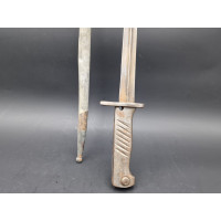 Militaria WW1 BAIONETTE ERSATZ A LAME TRIANGULAIRE - ALLEMAGNE PREMIERE GUERRE MONDIALE {PRODUCT_REFERENCE} - 5