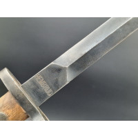 Militaria WW1 COUTEAU BAIONNETTE FUSIL COLONIAL 1895 - PAYS BAS PREMI7RE GUERRE MONDIALE {PRODUCT_REFERENCE} - 4