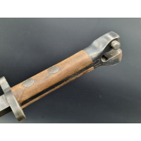 Militaria WW1 COUTEAU BAIONNETTE FUSIL COLONIAL 1895 - PAYS BAS PREMI7RE GUERRE MONDIALE {PRODUCT_REFERENCE} - 10