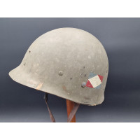Catalogue Magasin WW2 CASQUE US  M1 A1  1ERE ARMEE   RESISTANCE 1944  INSIGNE LINER  -  USA SECONDE GUERRE MONDIALE {PRODUCT_REF
