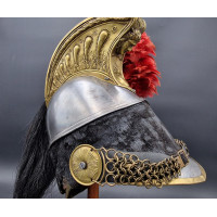 Militaria CASQUE D'OFFICIER DE CUIRASSIER MODELE 1845 - FRANCE MONARCHIE DE JUILLET, SECOND EMPIRE {PRODUCT_REFERENCE} - 6