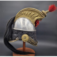 Militaria CASQUE D'OFFICIER DE CUIRASSIER MODELE 1845 - FRANCE MONARCHIE DE JUILLET, SECOND EMPIRE {PRODUCT_REFERENCE} - 16