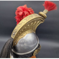 Militaria CASQUE D'OFFICIER DE CUIRASSIER MODELE 1845 - FRANCE MONARCHIE DE JUILLET, SECOND EMPIRE {PRODUCT_REFERENCE} - 19