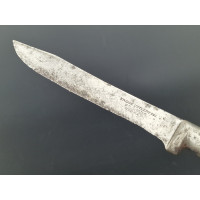 Coutellerie & Divers COUTEAU DROIT FIXE  US CIVIL WAR  GUERRE DE SECESSION 1860 BRIDGE COUTELLERY ST LOUIS N°B650 - USA XIXè {PR