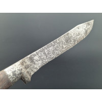 Coutellerie & Divers COUTEAU DROIT FIXE  US CIVIL WAR  GUERRE DE SECESSION 1860 BRIDGE COUTELLERY ST LOUIS N°B650 - USA XIXè {PR