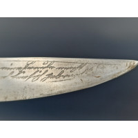 Coutellerie COUTEAU DROIT ET FIXE  AUTRICHE OU ALLEMANGNE XIXè {PRODUCT_REFERENCE} - 5