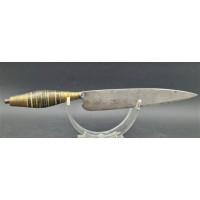 Coutellerie & Divers COUTEAU NAIFE DES ILES CANARIES  15 NOVEMBRE 1871 - ESPAGNE XIXè {PRODUCT_REFERENCE} - 1