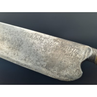 Coutellerie & Divers COUTEAU NAIFE DES ILES CANARIES  15 NOVEMBRE 1871 - ESPAGNE XIXè {PRODUCT_REFERENCE} - 8