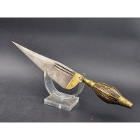 Coutellerie & Divers DAGUE COUTEAU PUNAL ESPAGNOL XIXè {PRODUCT_REFERENCE} - 1