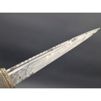 Coutellerie GRAND COUTEAU HIGHLAND DIRK ECOSSAIS SKEAN DHU Fin XIXè par HUGH MORRISO JAMAICA ST GLASGOW {PRODUCT_REFERENCE} - 9