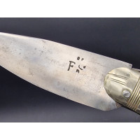 Coutellerie & Divers COUTEAU NAVAJA SEVILLE  OUVERTURE A MOUCHE - ESPAGNE XIXè {PRODUCT_REFERENCE} - 8